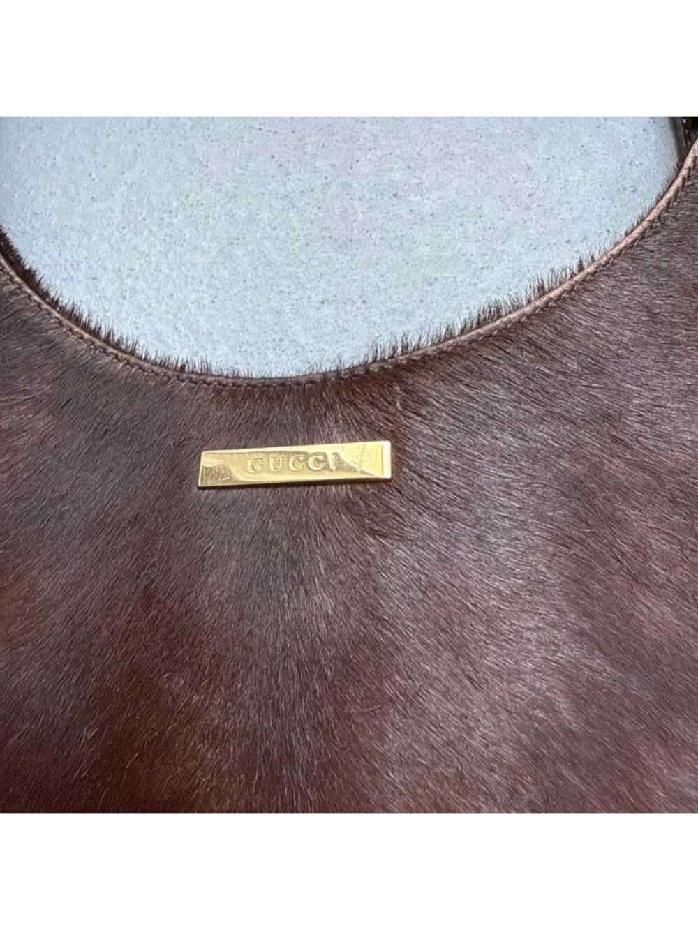 Gucci Pony Hair Bag - Picture 5 of 6